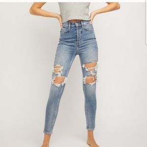 We The Free High Rise Blue Jeans